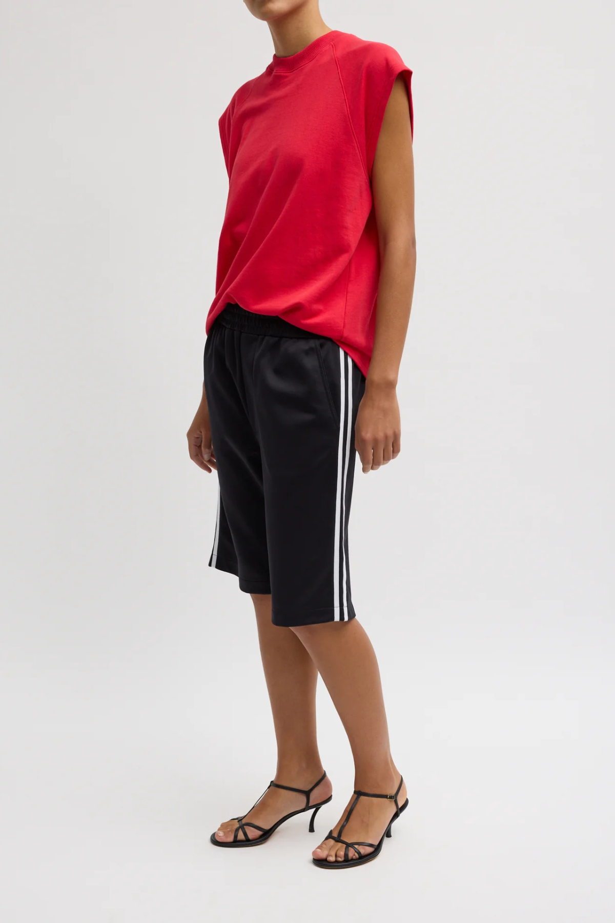 Tibi Active Knit Short - Black
