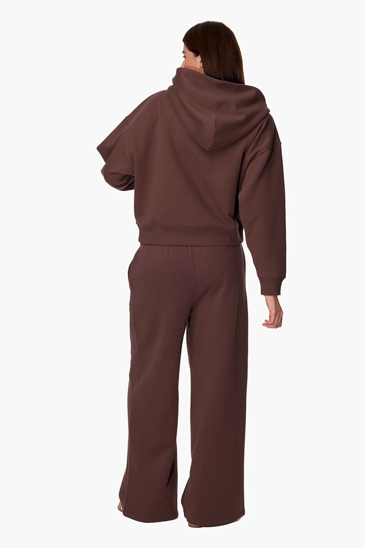 Tkees CloudSoft Zip Up Hoodie - Dark Chocolate