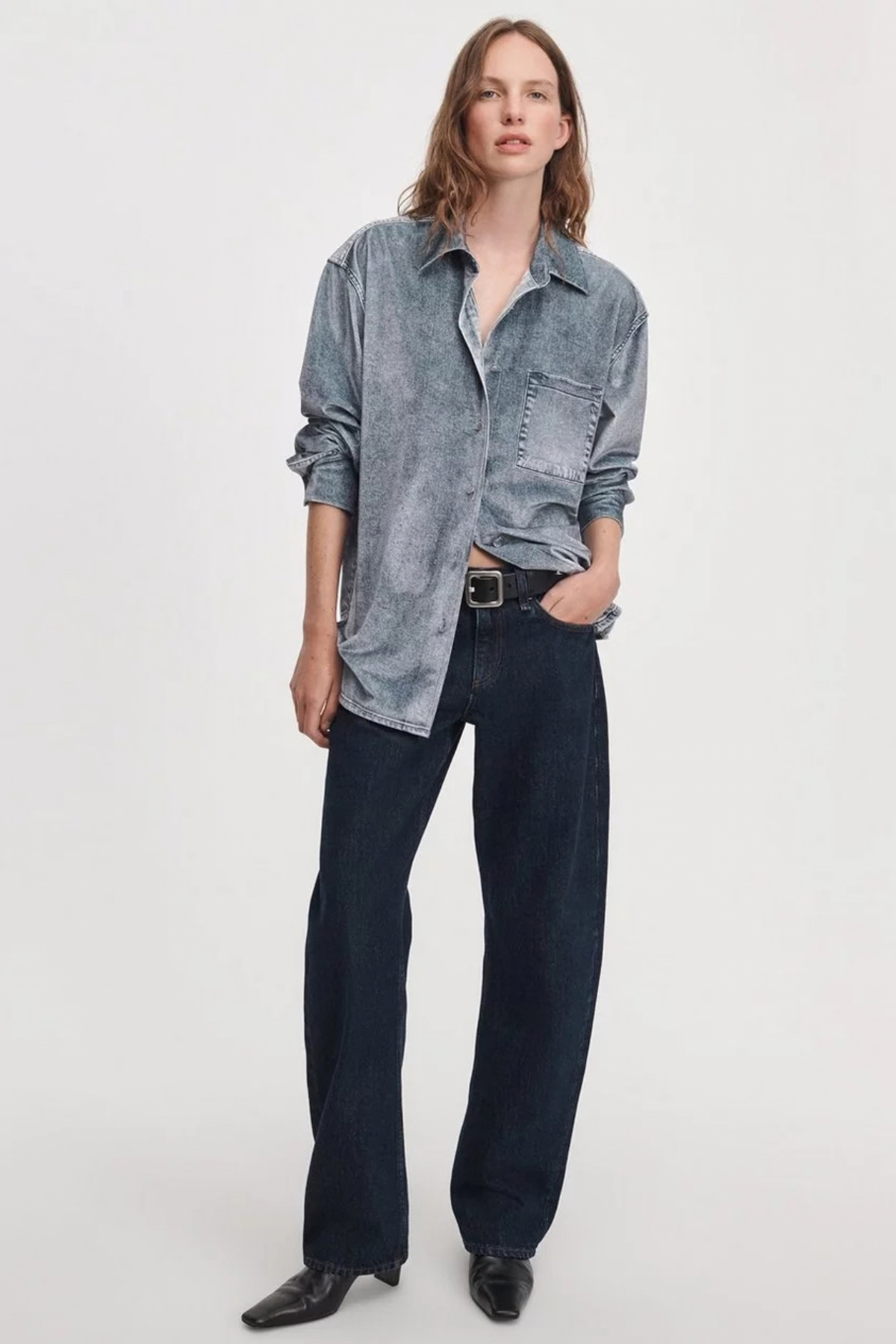 Rag & Bone Miramar Velvet Connie Shirt - Wingate
