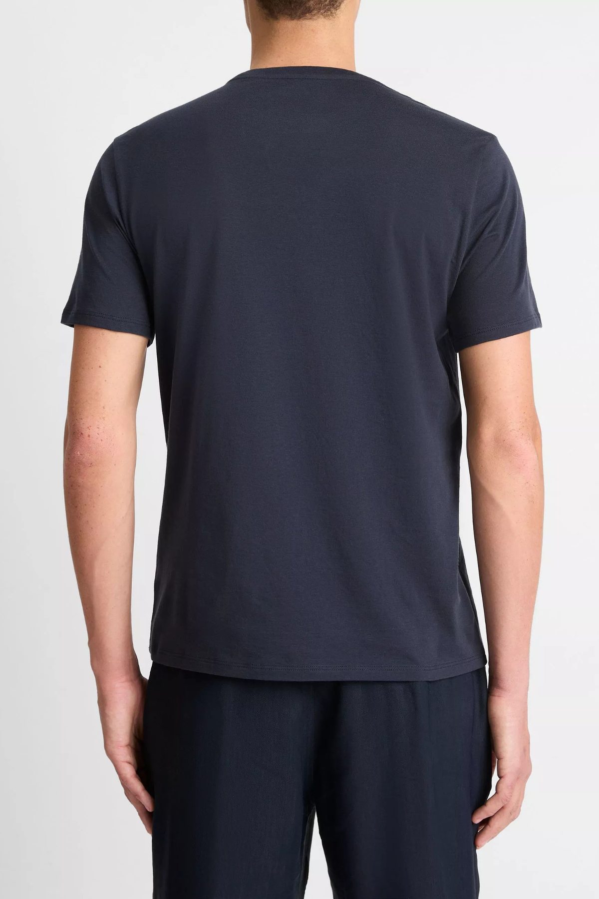 Vince Men's Pima Cotton Crew Neck T-Shirt - Coastal Blue