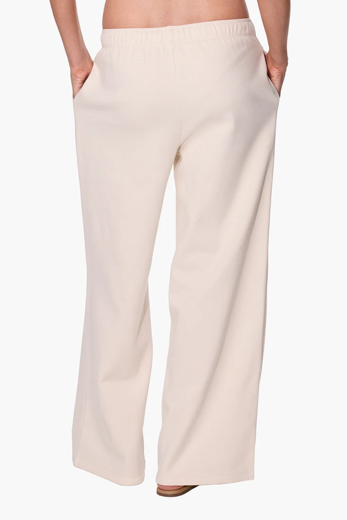 Tkees CloudSoft Wide Leg Jogger - Bone