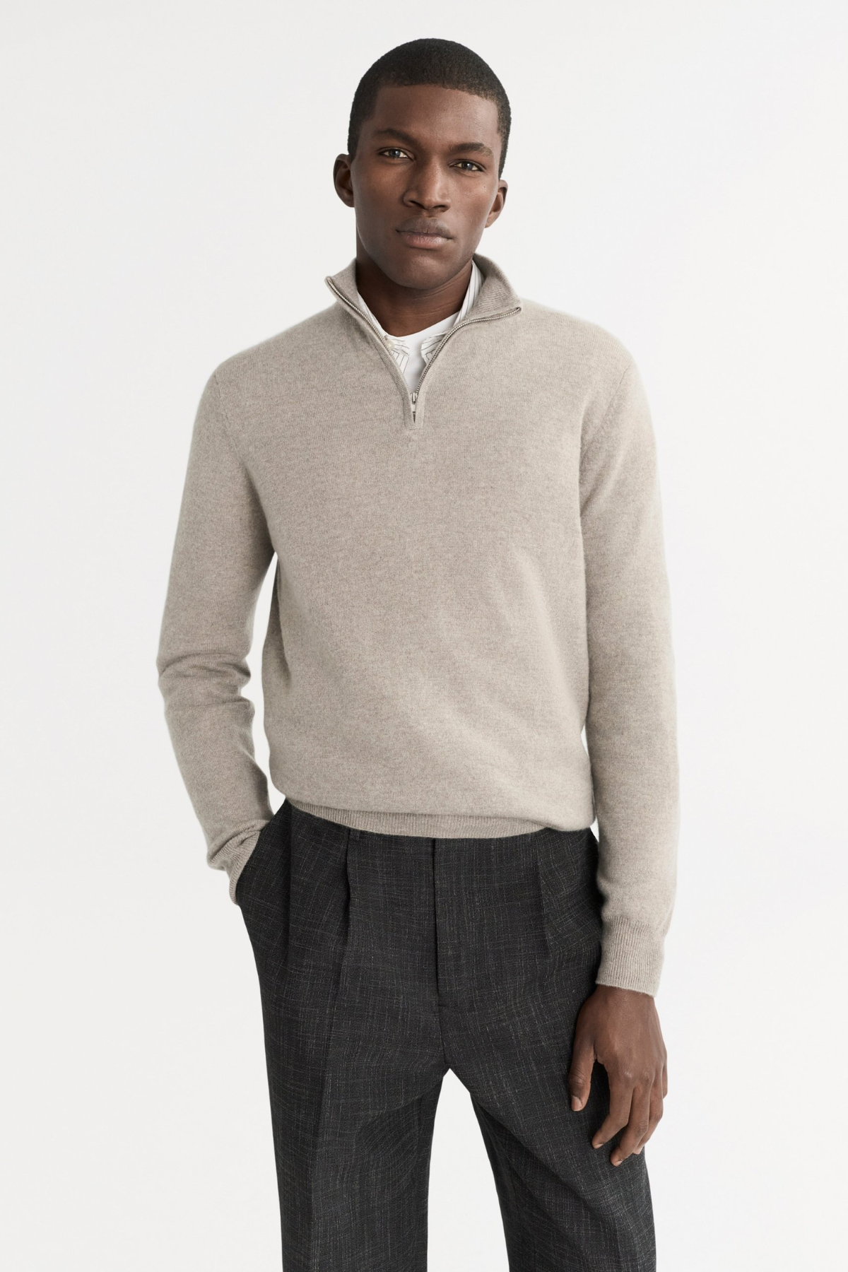 Soft Goat Men's Half Zip