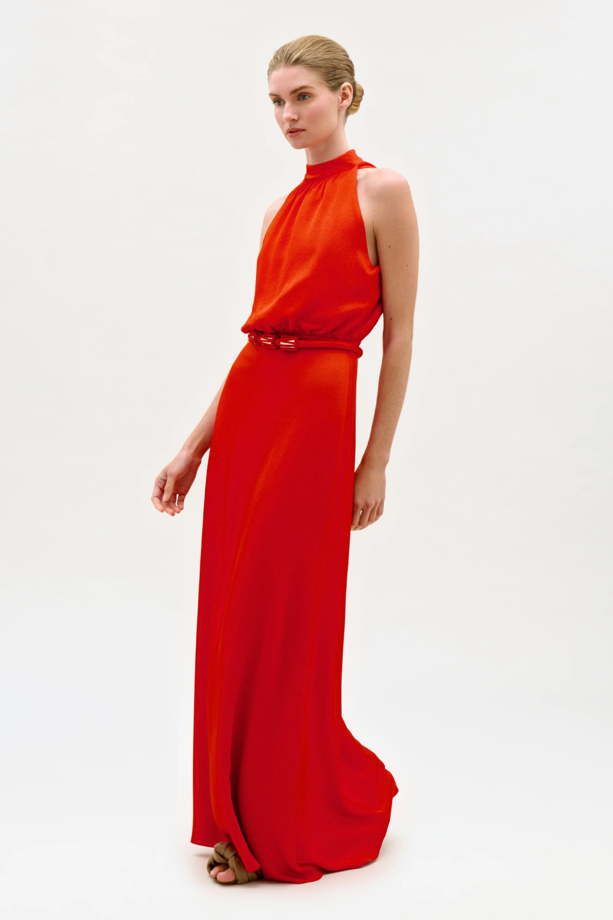 Silvia Tcherassi Damara Dress - Spicy Orange