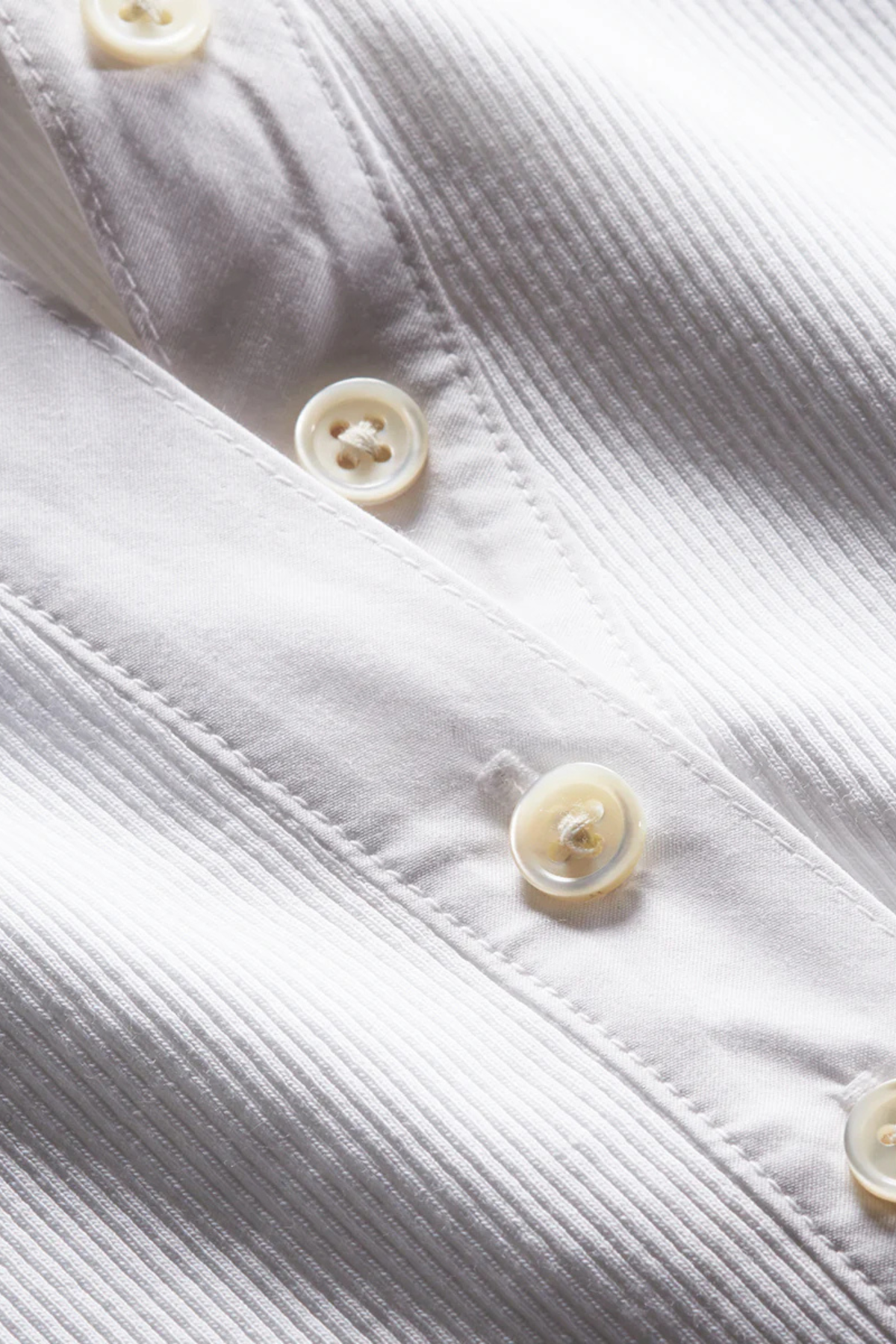 Veronica Beard Kearney Button Down T-Shirt - White