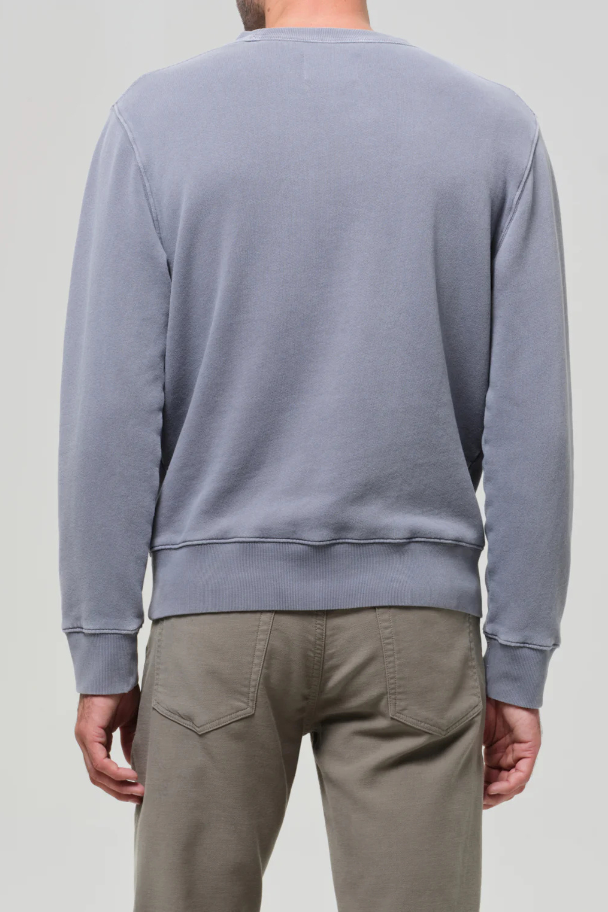 Citizens of Humanity Men's Vintage Crewneck Sweatshirt - Heron Grey