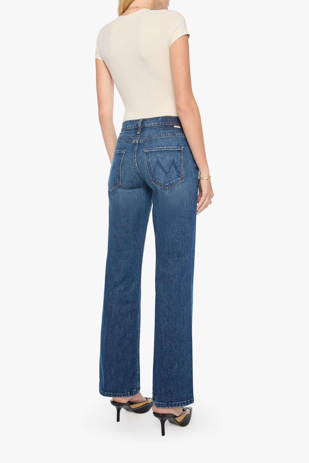 MOTHER The Bookie Sneak Jeans - Buckaroo