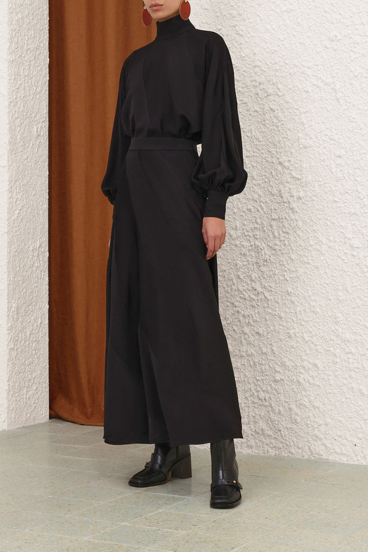 Zimmermann Bias Blouse - Black