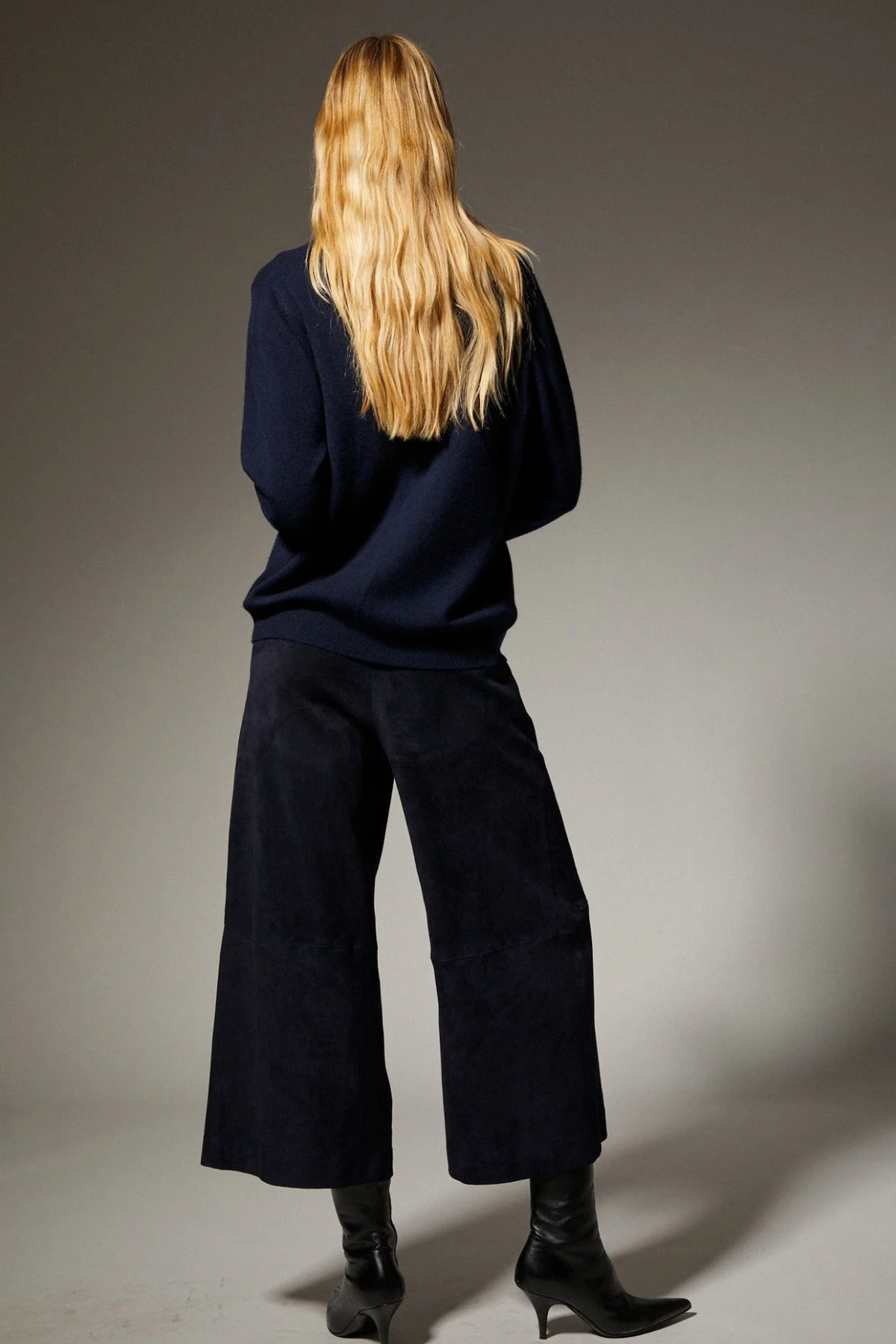 SPRWMN Culotte Suede - Marine