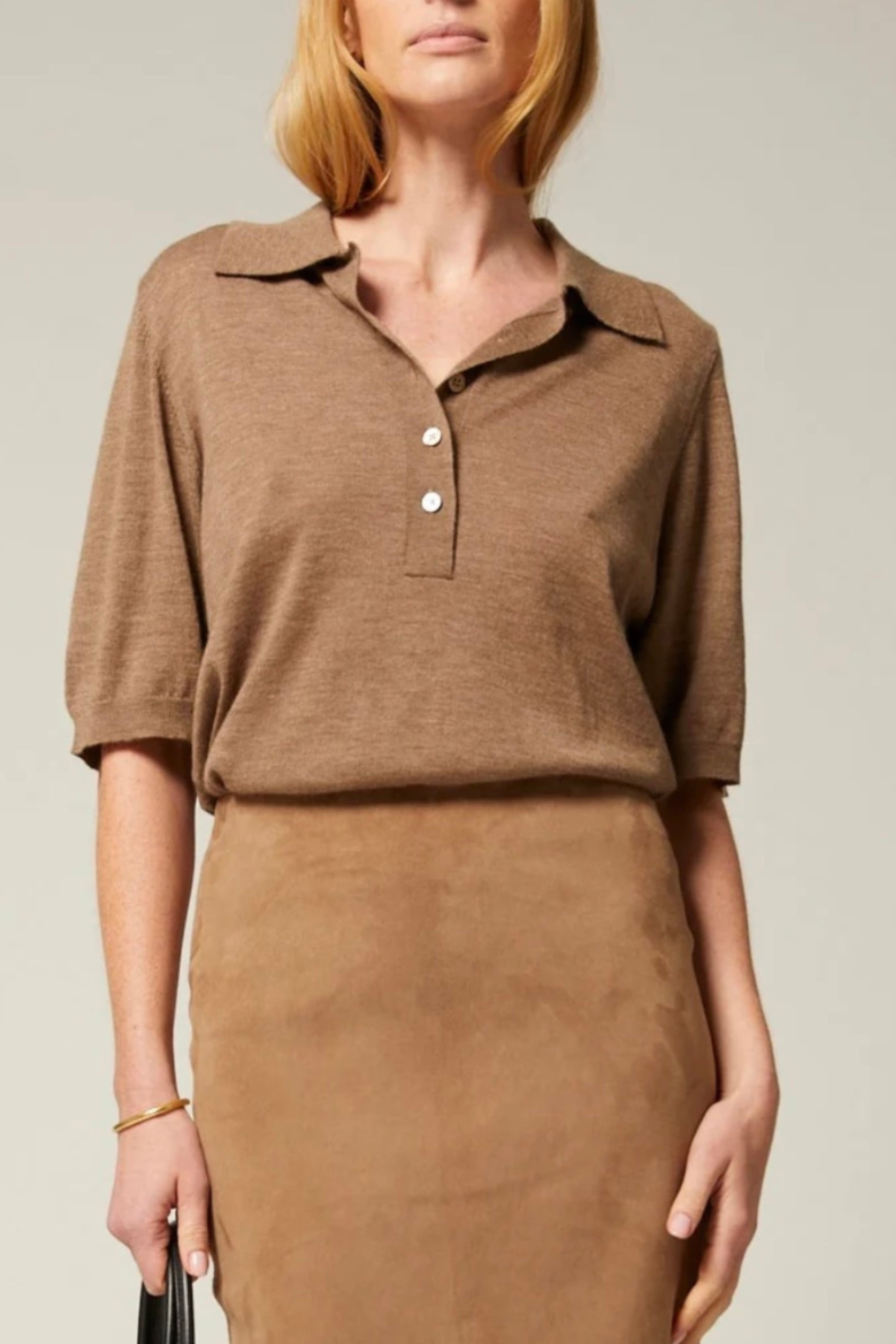 SPRWMN Harper Top - Truffle
