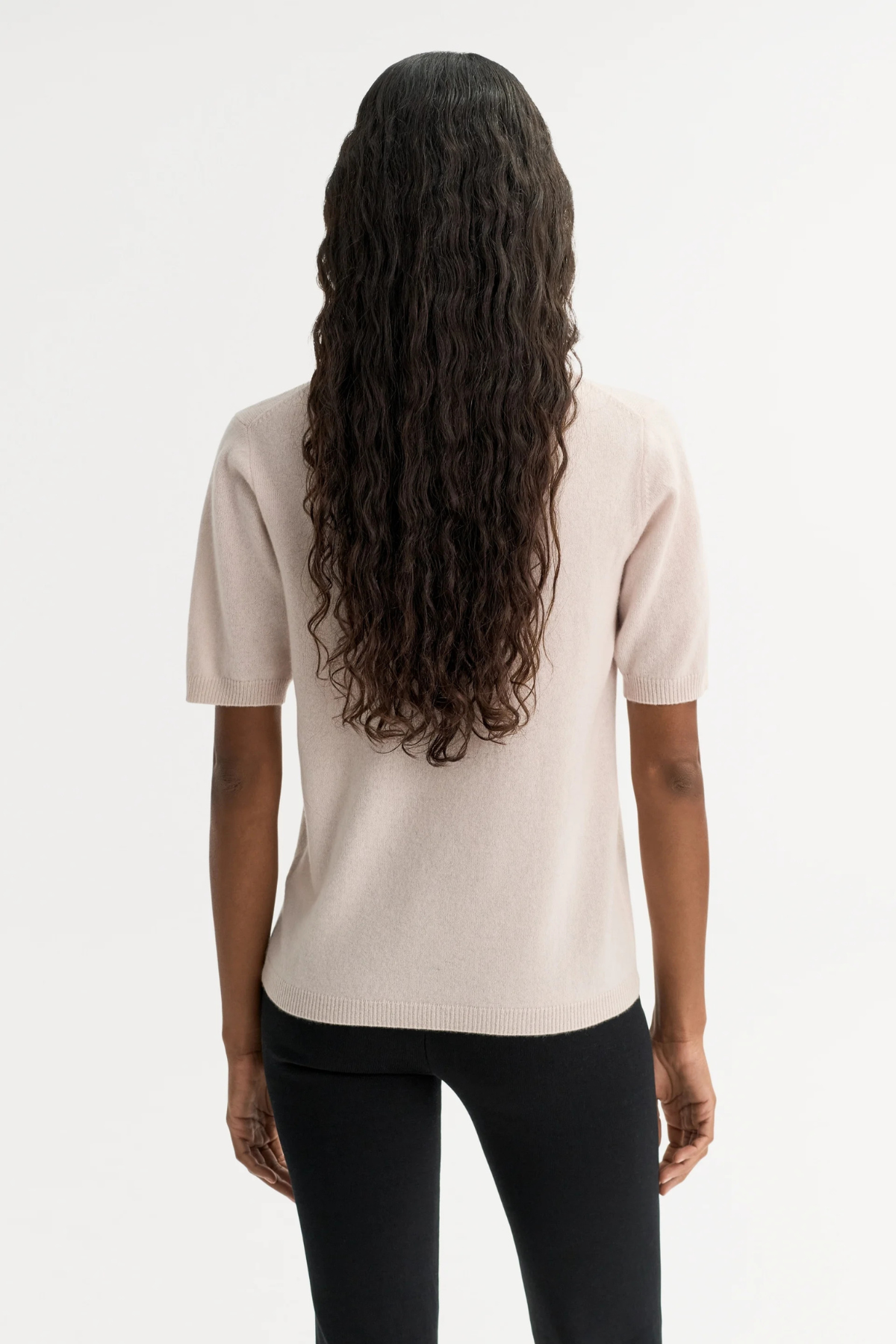 Soft Goat Short Sleeve Crewneck