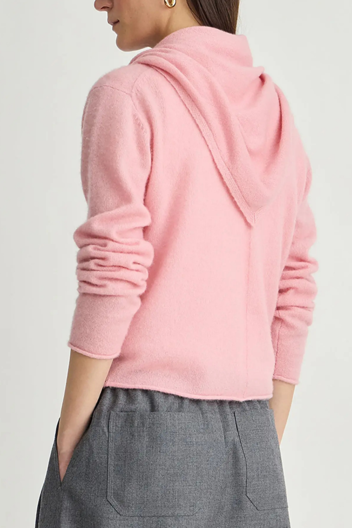 Apiece Apart Softest Tissue Scarf Tie Top - Pink