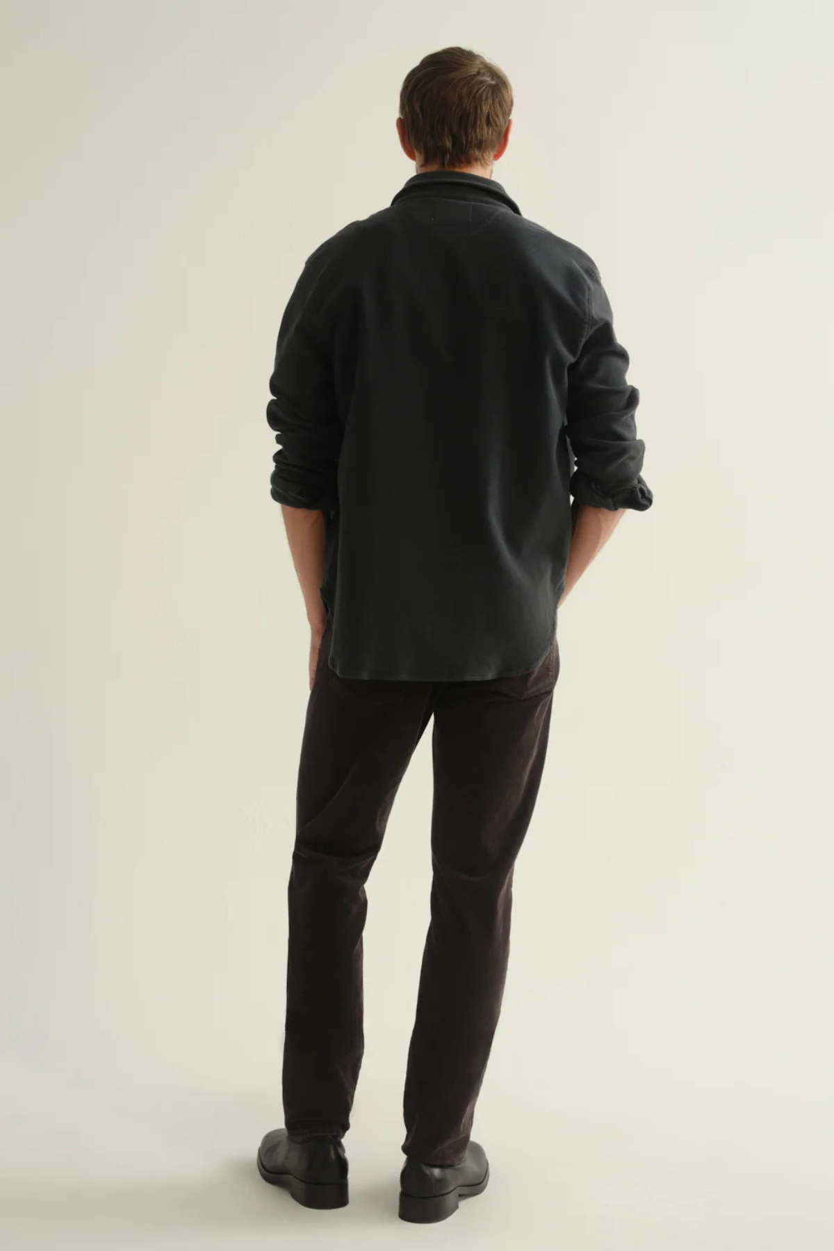Citizens of Humanity Men's Gage Slim Straight Corduroy - Charcoal