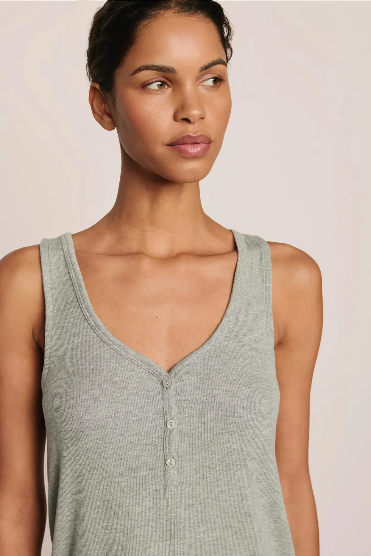 Eberjey Dream Rib V-Neck Tank
