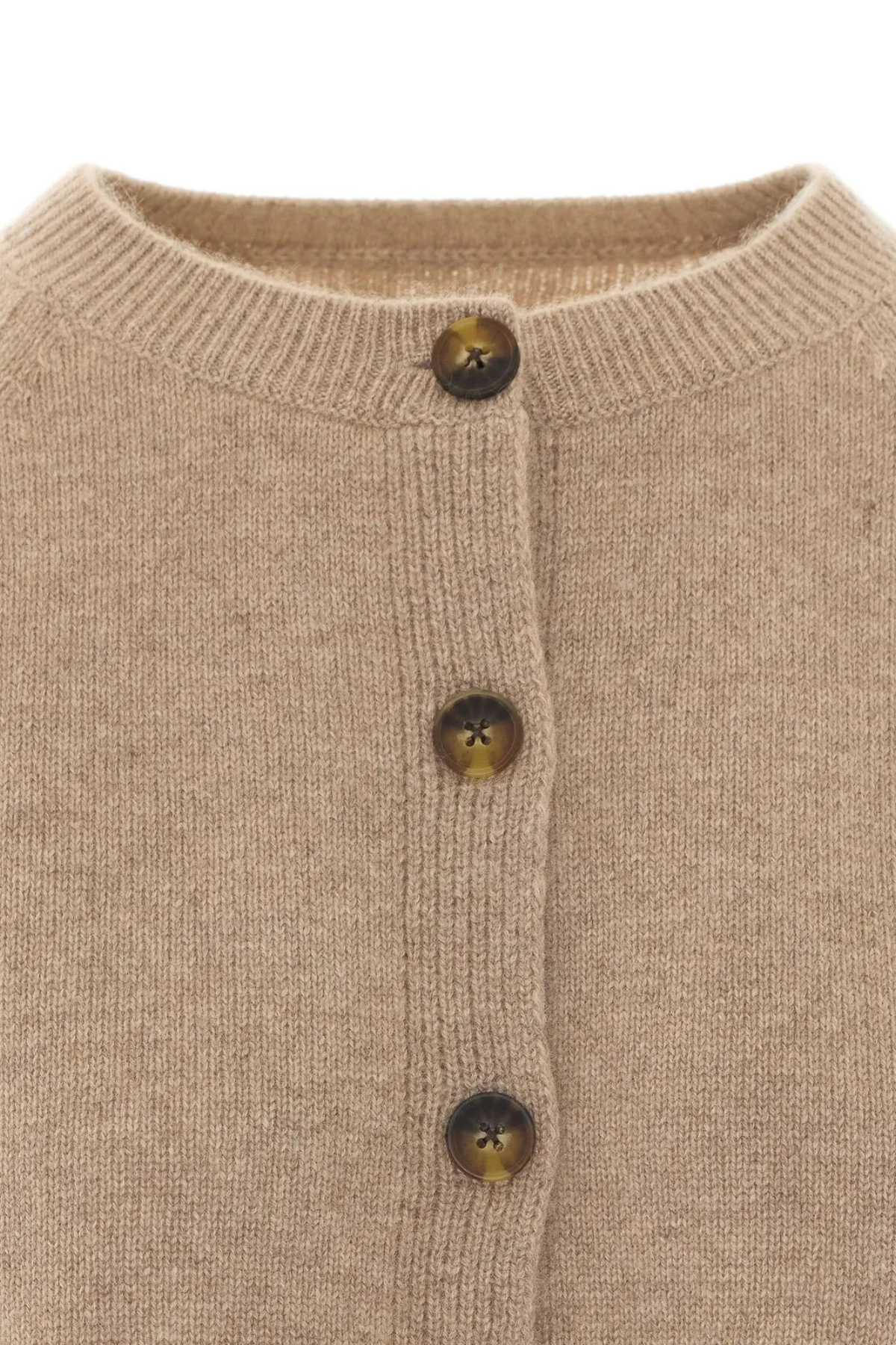 Loulou de Saison Heike Cropped Cardigan - Coast Beige