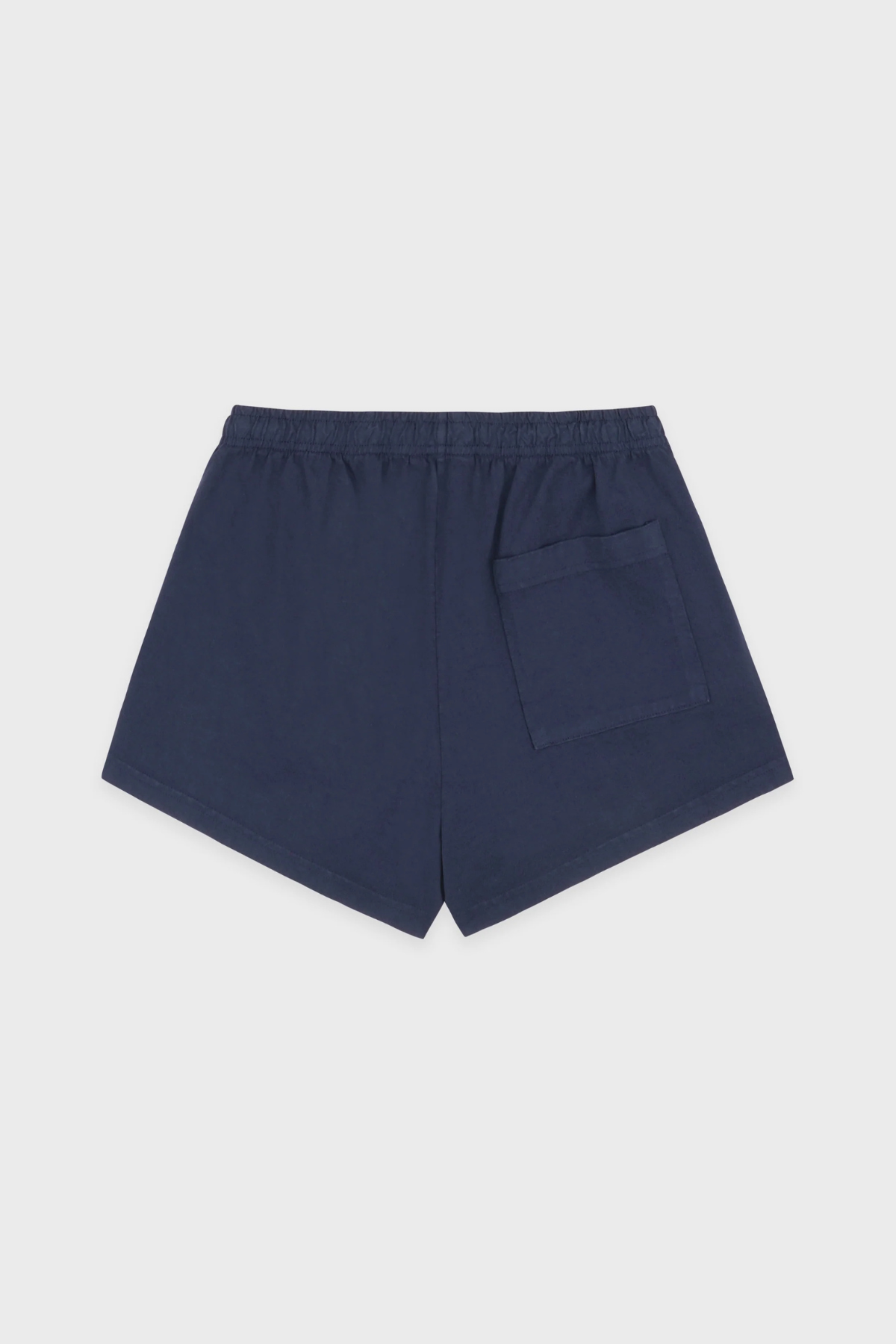 Sporty & Rich NY Crest Embroidered Disco Short - Light Navy