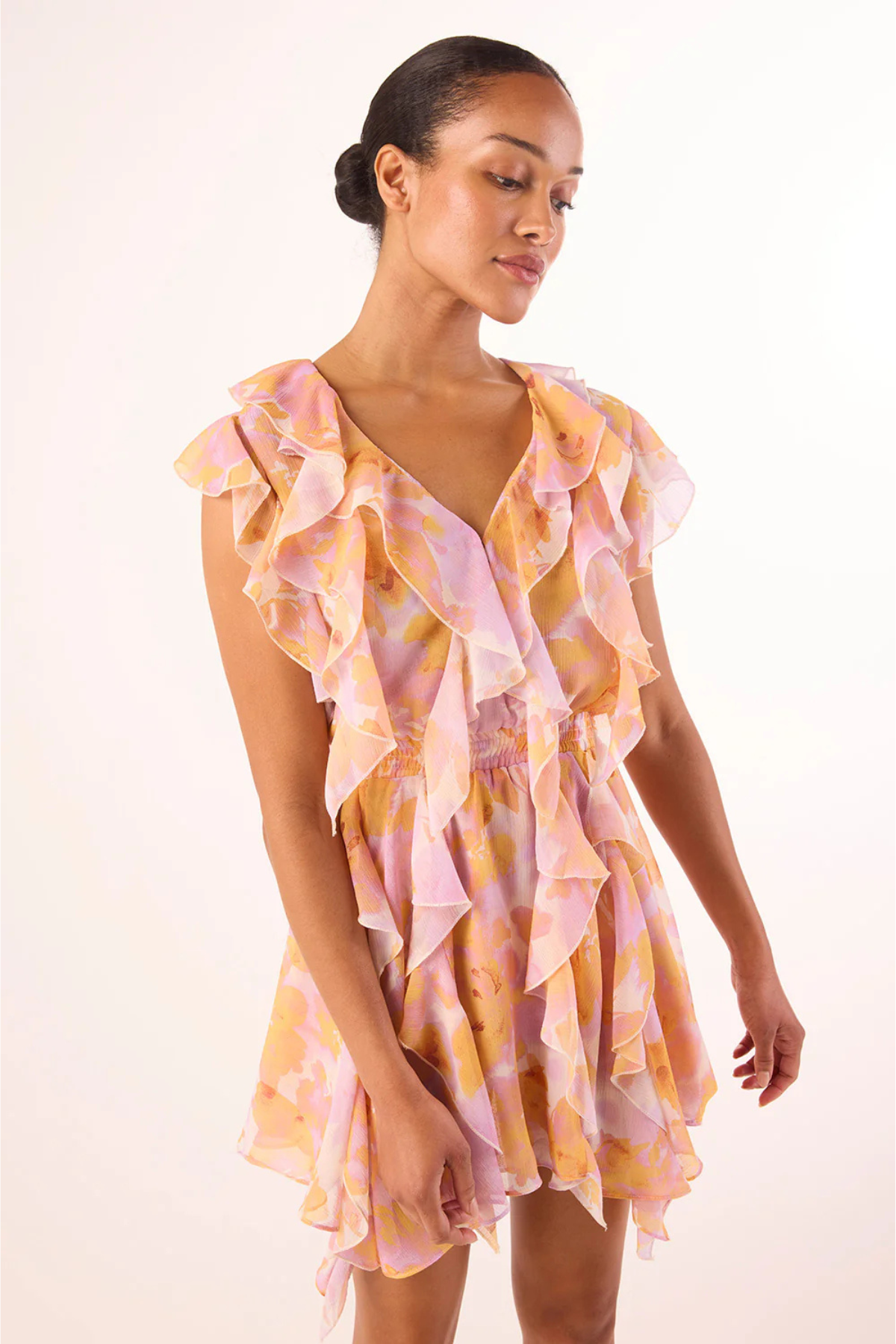 Misa Jasmine Dress - Watercolor Flora