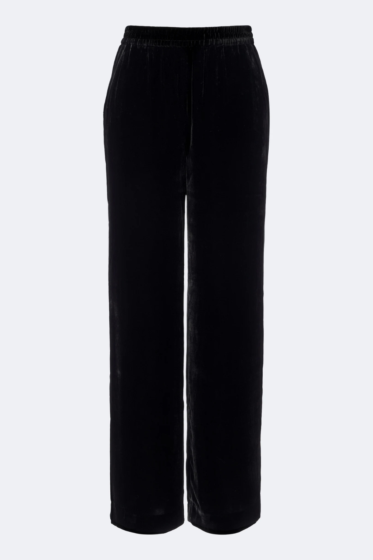 Frame The Velvet Plaza Pants - Black
