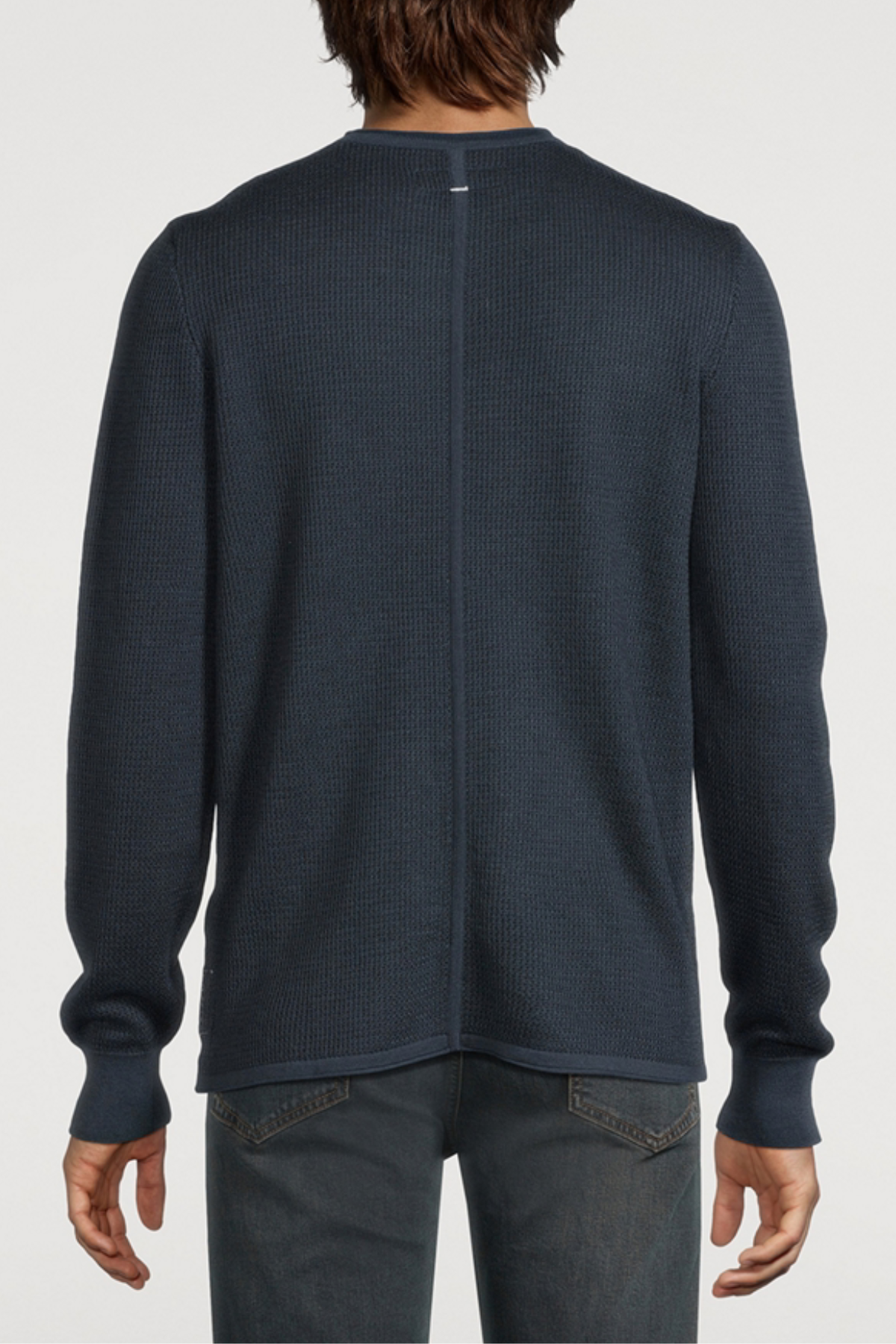Rag & Bone Men's Gregory Merino Long Sleeve Crewneck
