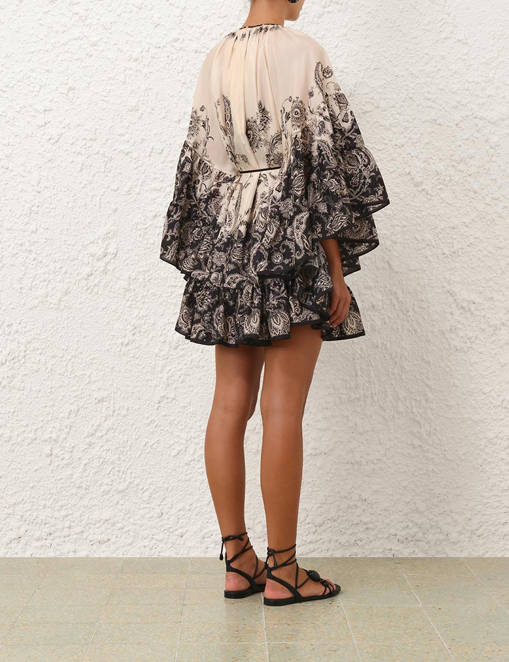 Zimmermann Rhiannon Lantern Mini Dress