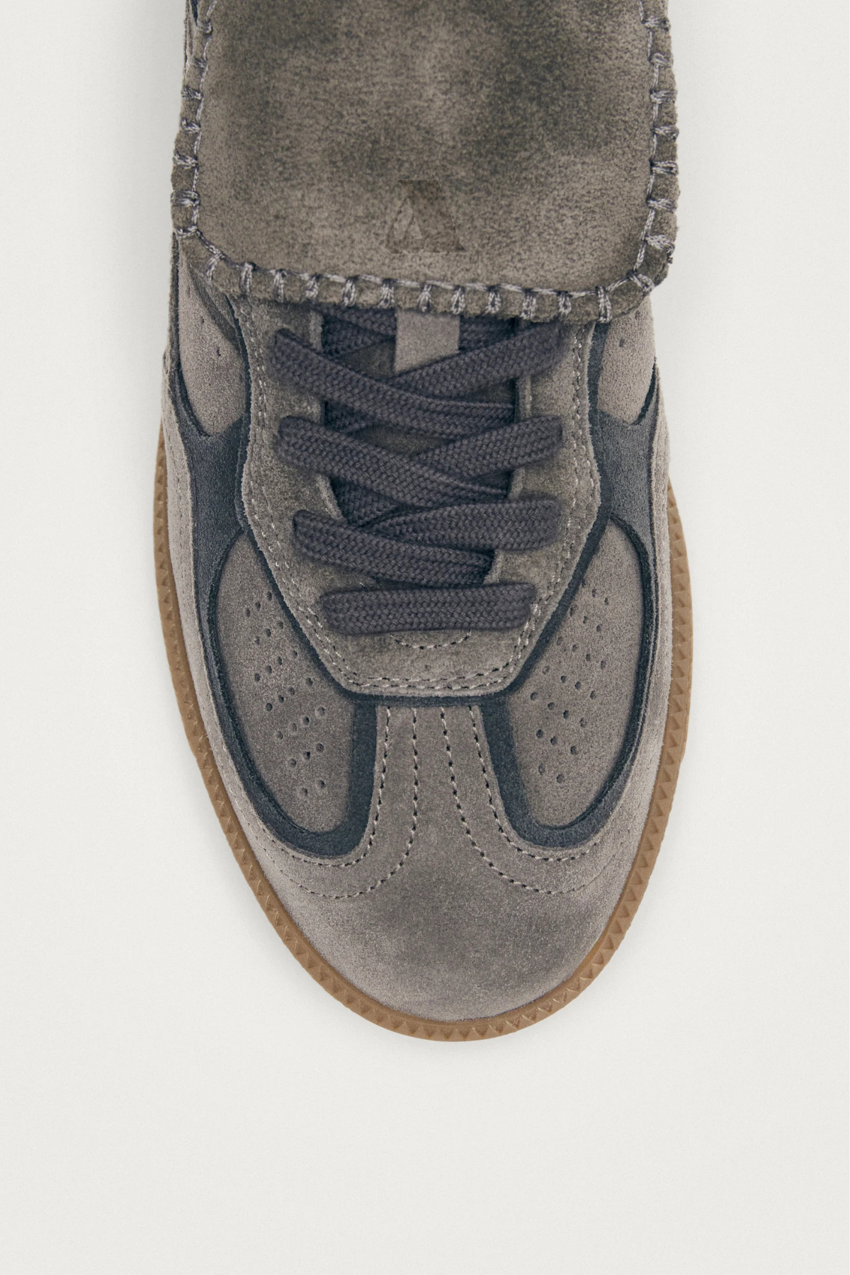 ALOHAS TB.490 Club Suede Leather Sneakers - Suede Dark Grey