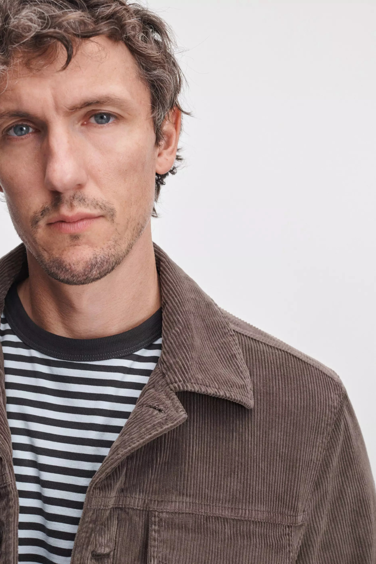 Rag & Bone Men's Cord Trucker Jacket - Cocoa