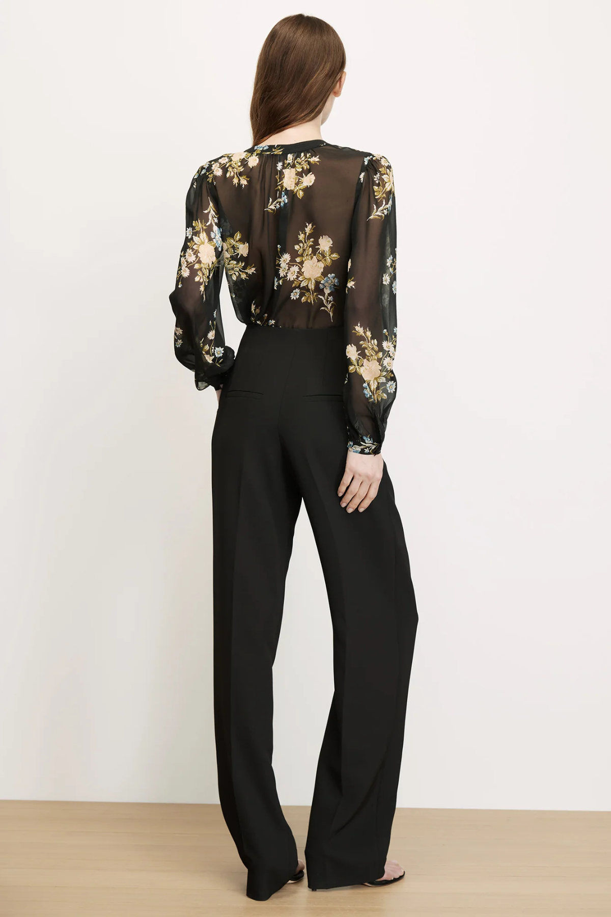 Veronica Beard Ashlynn Blouse - Black Multi