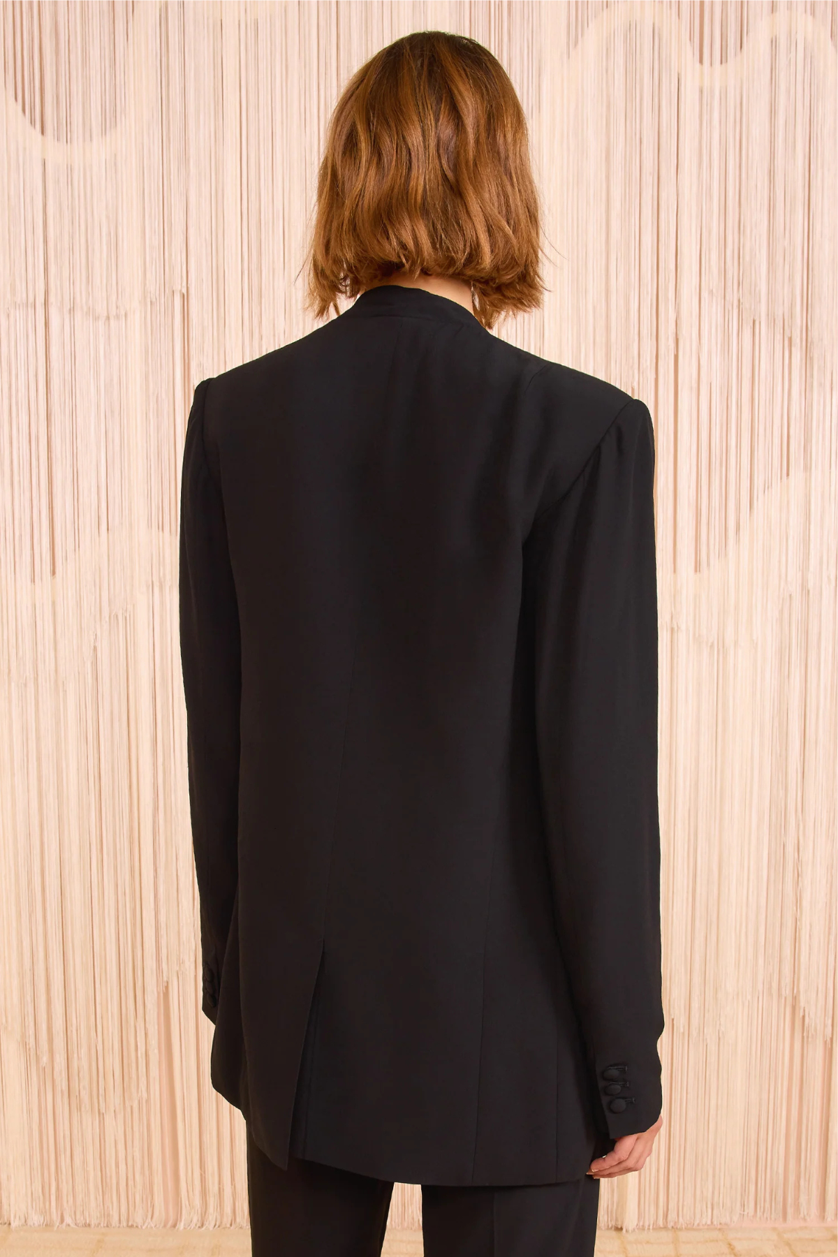 Ulla Johnson Elea Draped Jacket - Noir