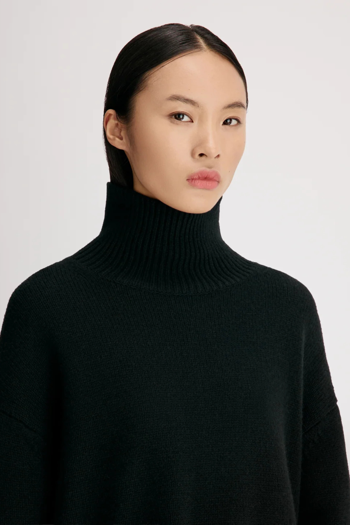 Loulou de Saison Jonah Turtleneck Sweater - Black