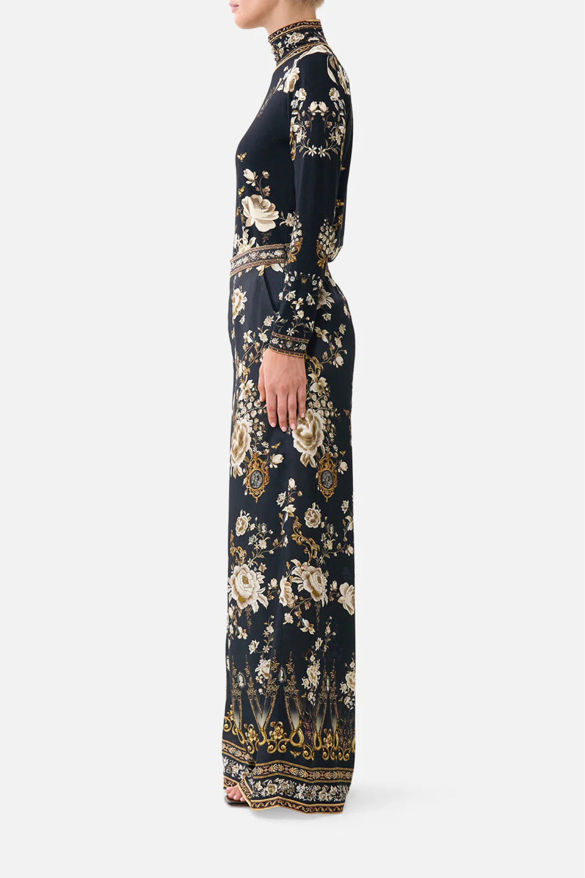 Pantalon droit décontracté Camilla