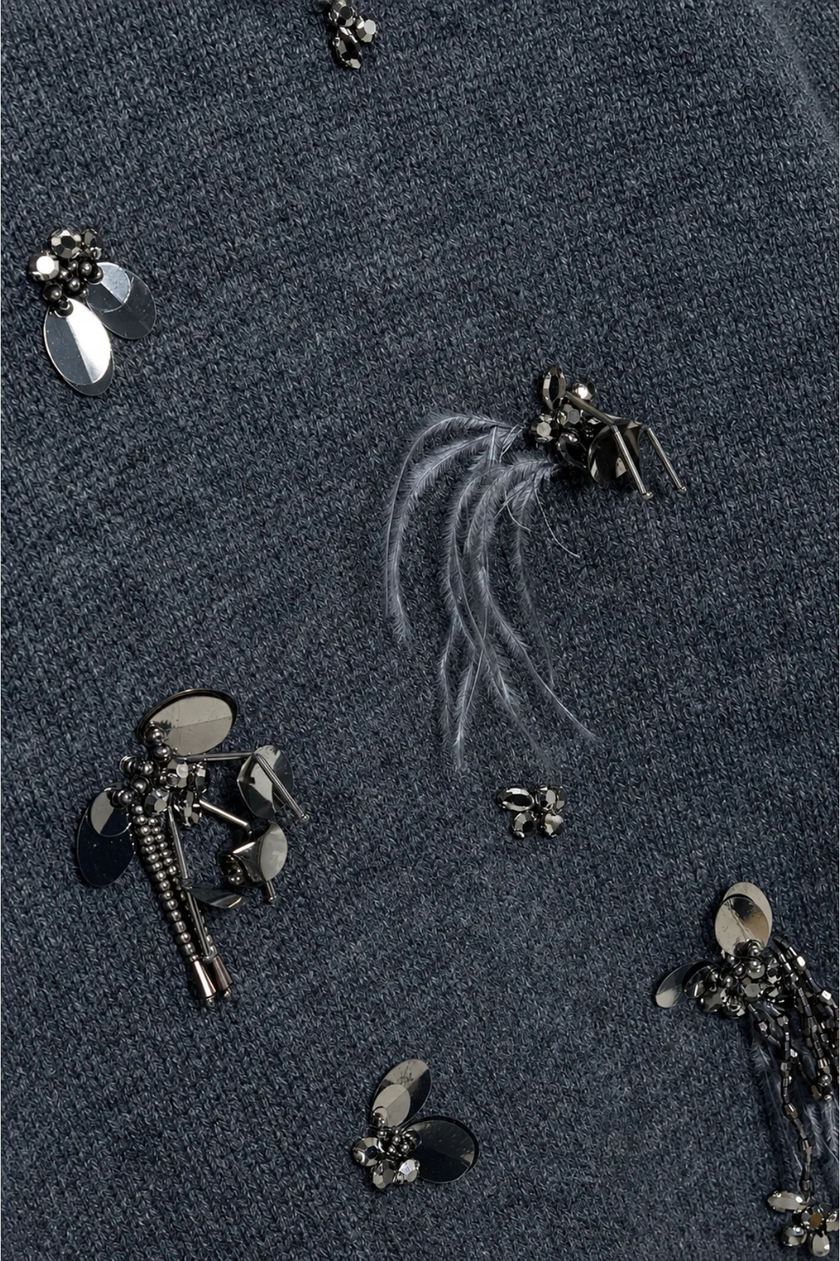 Simkhai Gabriette Sweater - Charcoal
