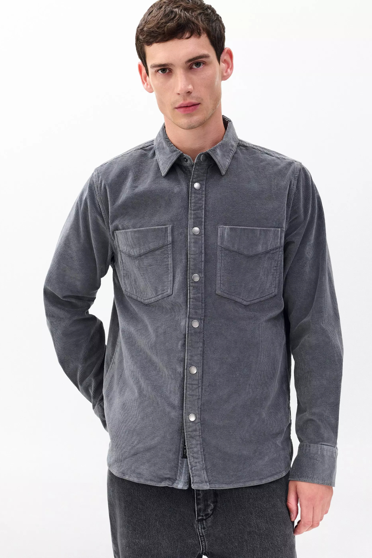 Rag & Bone Men's Corduroy CPO Shirt