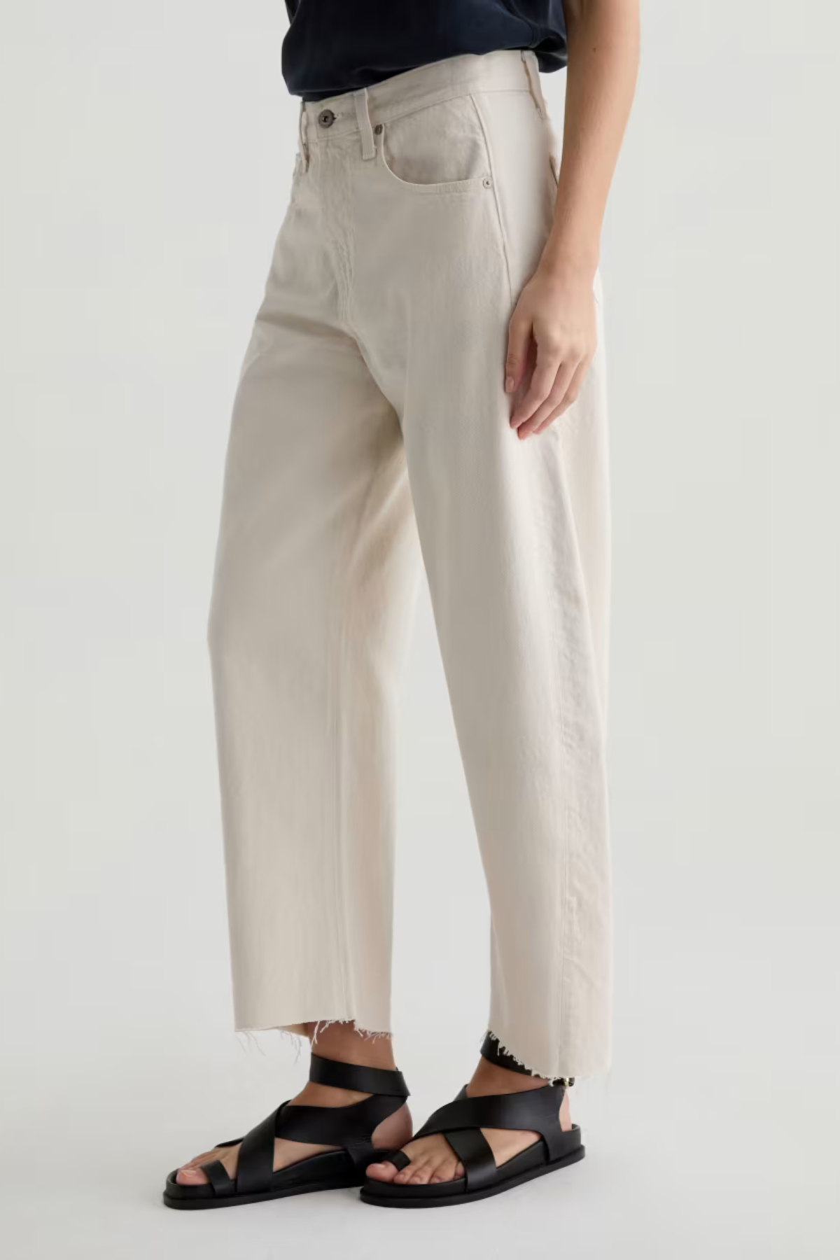 AG Jeans Hattie Crop Jean - Opal Stone