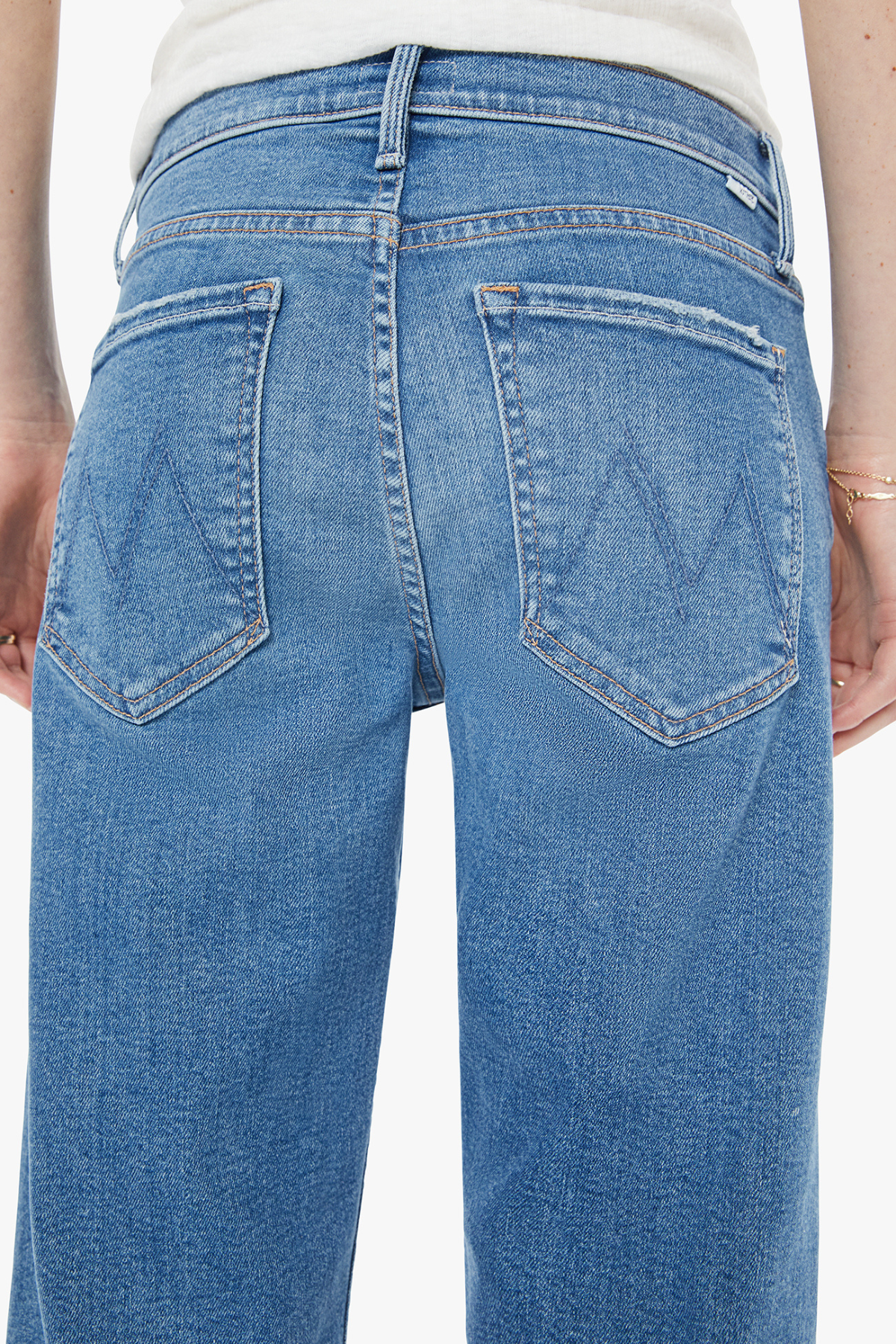 MOTHER The Newbie Ankle Jeans