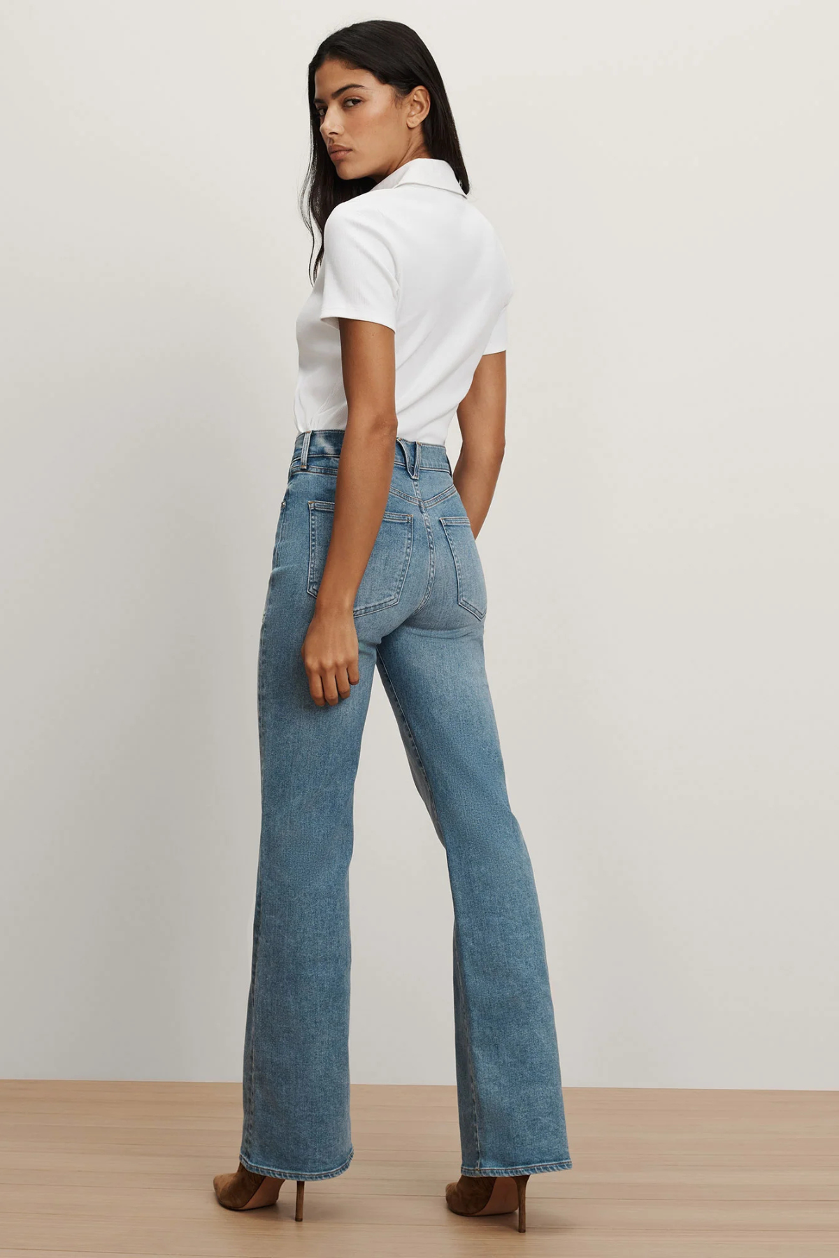 Veronica Beard Kearney Button Down T-Shirt - White