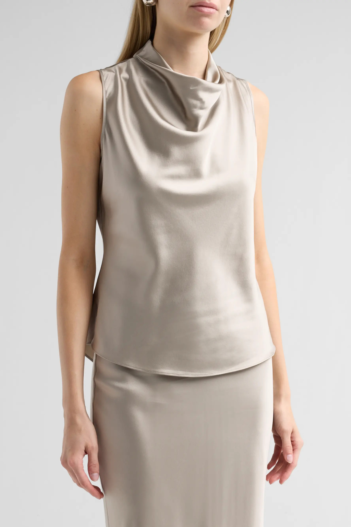 Veronica Beard Tam Top - Pewter