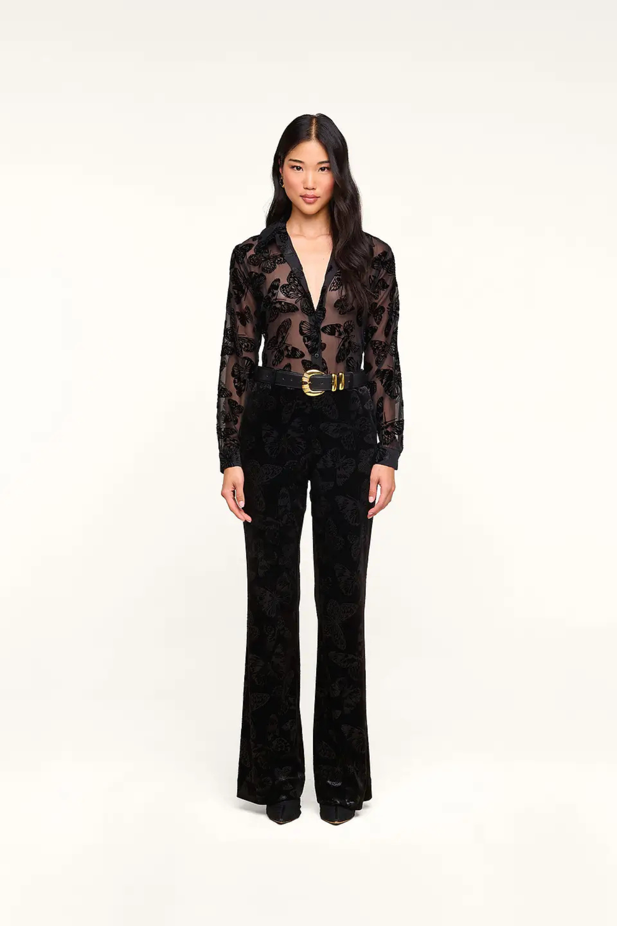 L’AGENCE Laurent Blouse - Black Butterfly