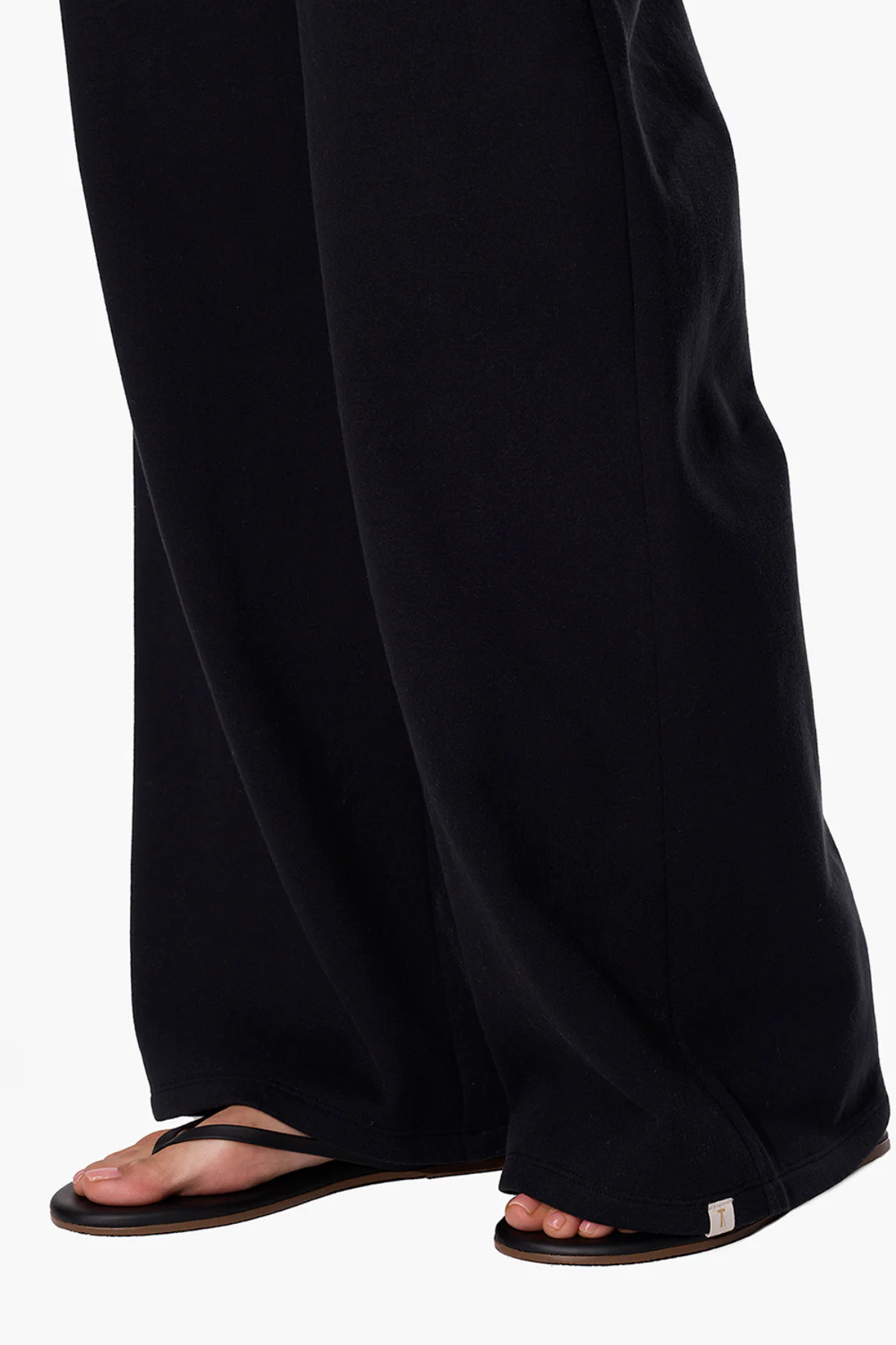 Tkees CloudSoft Wide Leg Jogger - Black