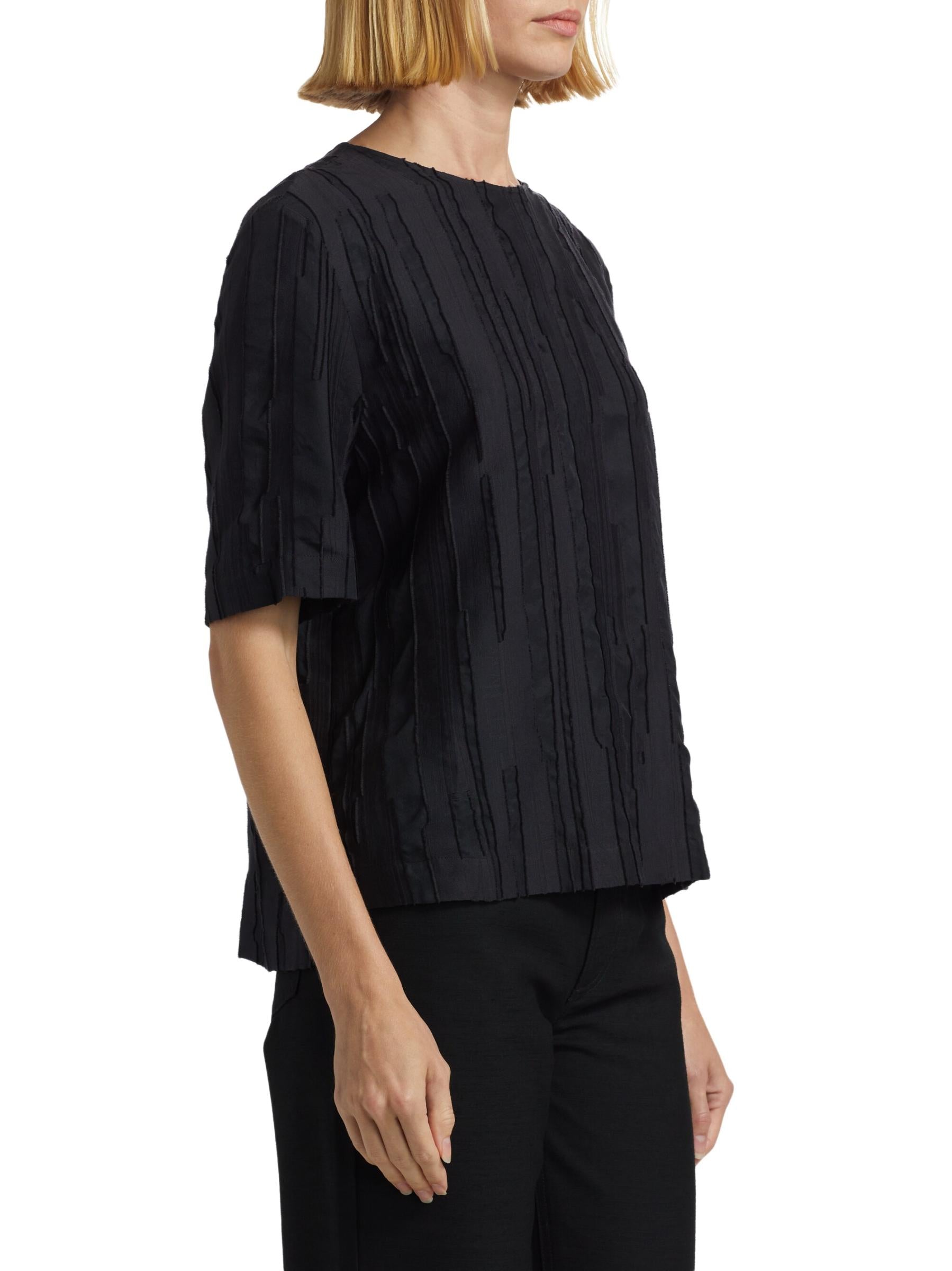 Loulou de Saison Toba Round Neck Blouse