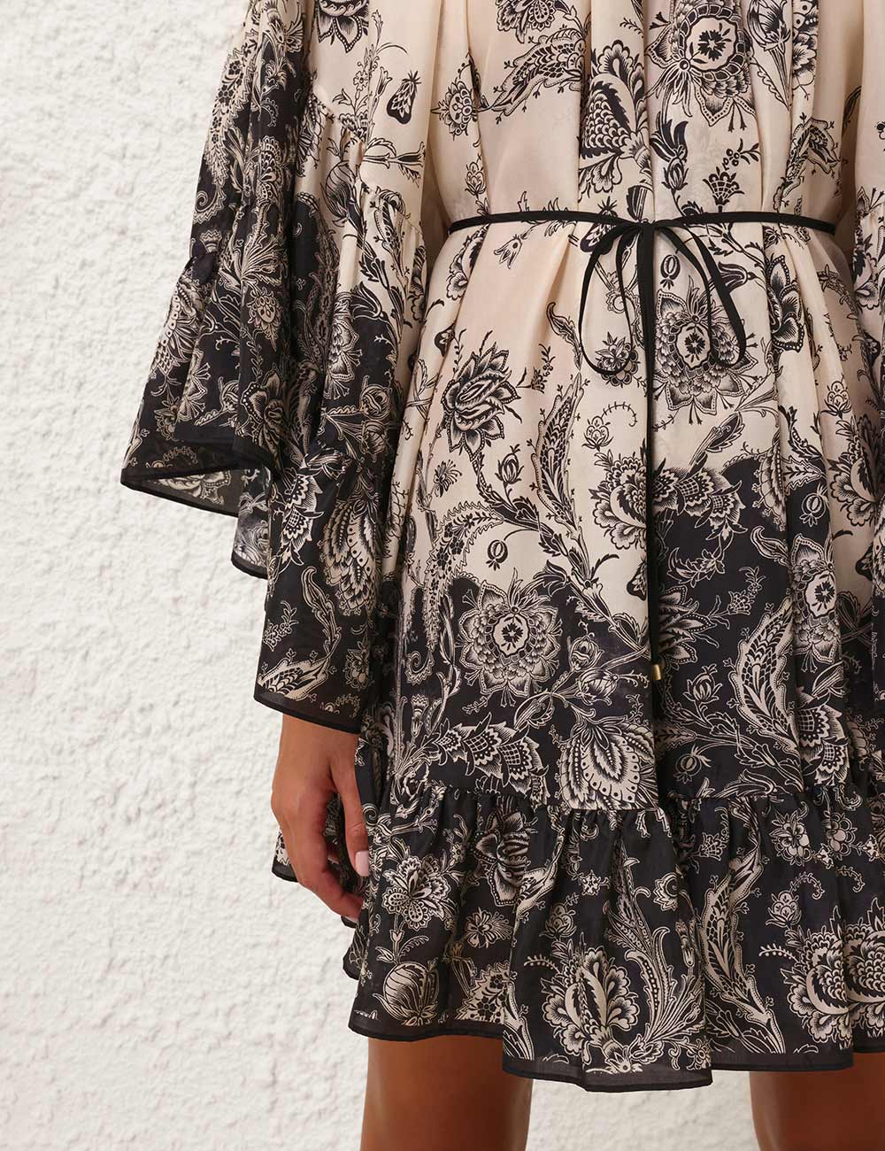 Zimmermann Rhiannon Lantern Mini Dress