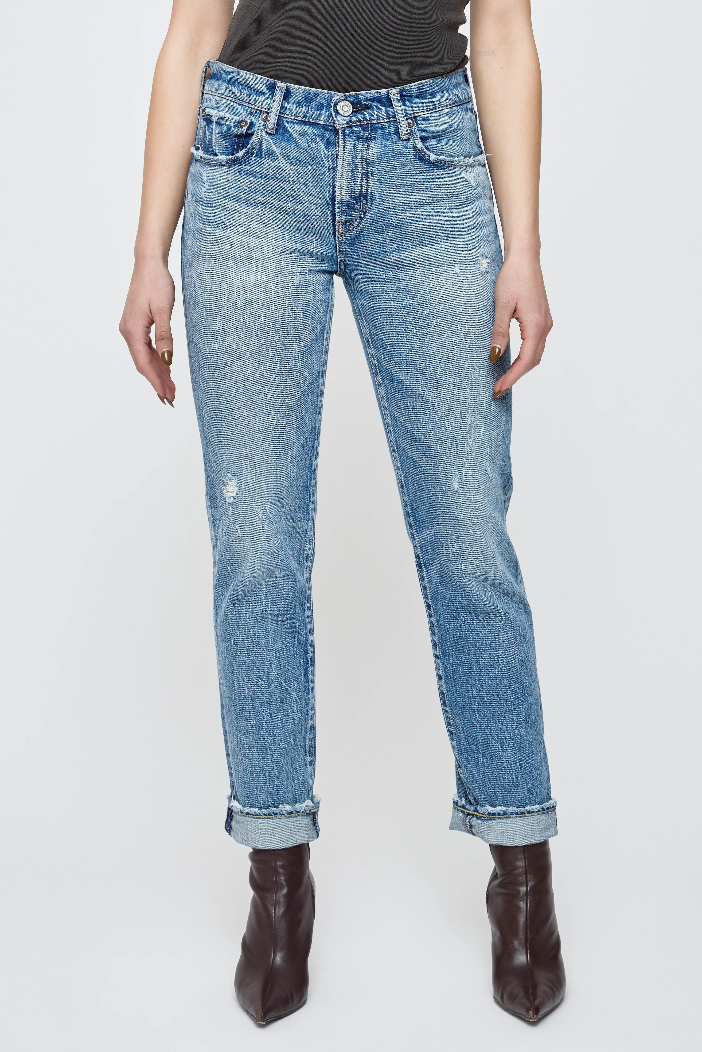 Moussy MV Farmingdale Slim Straight Jeans