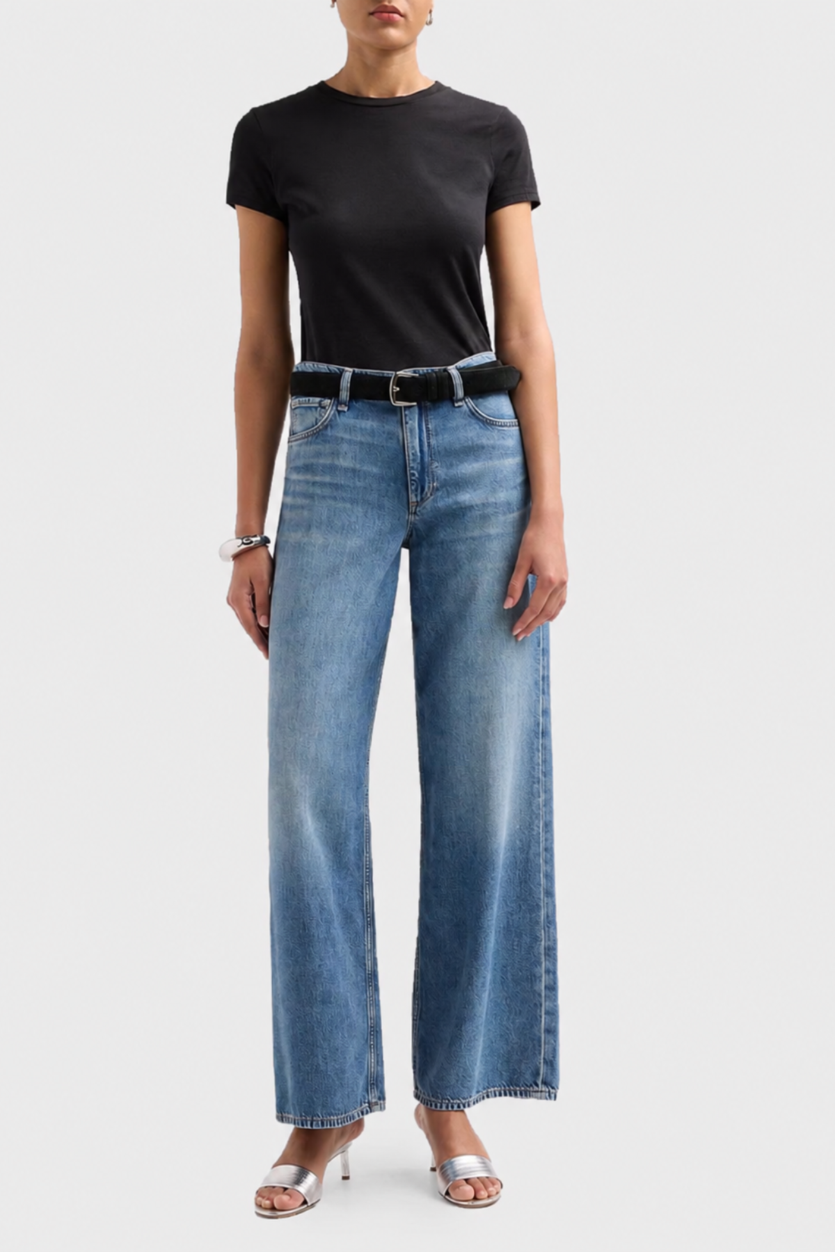 Rag & Bone Flexi Andi Wide Leg Jeans - Toni