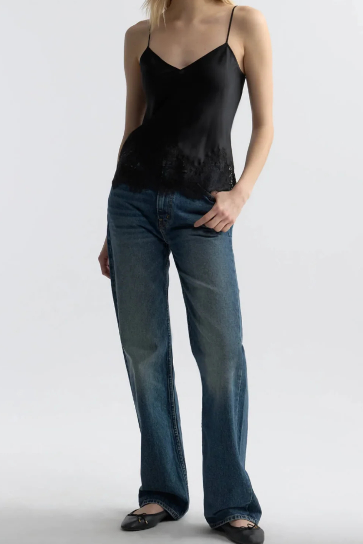 Nili Lotan Nadine Lace Cami Top