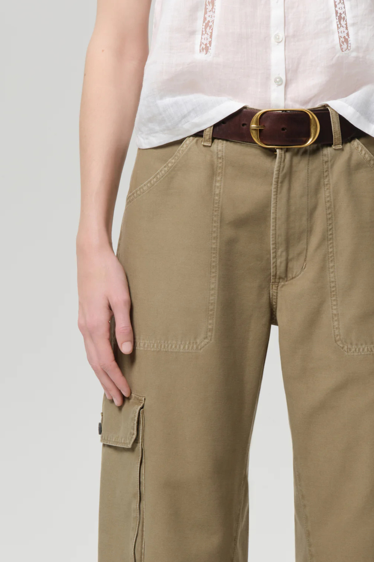 Citizens of Humanity Thassos Twisted Seam Utility Pant - Bezal