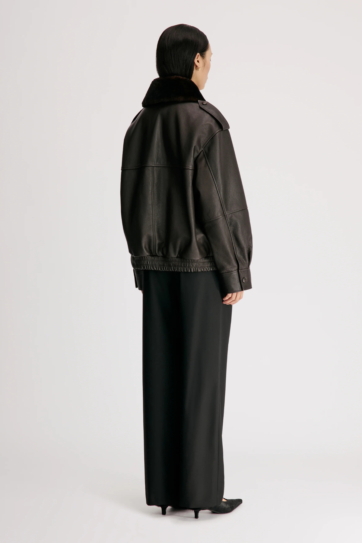 Loulou de Saison Russo Military Jacket - Coffee/ Dark Brown