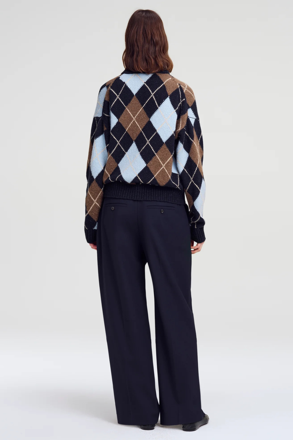 A.L.C. Lennon Sweater - Sky Blue Combo