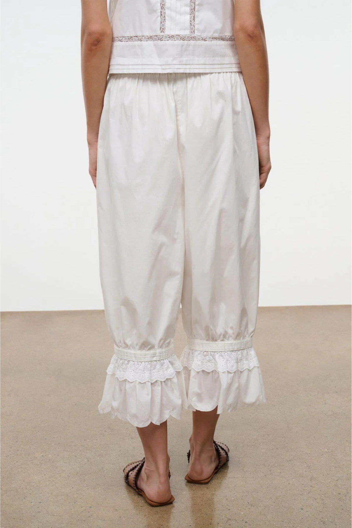 Staud Renzo Pant - Ivory