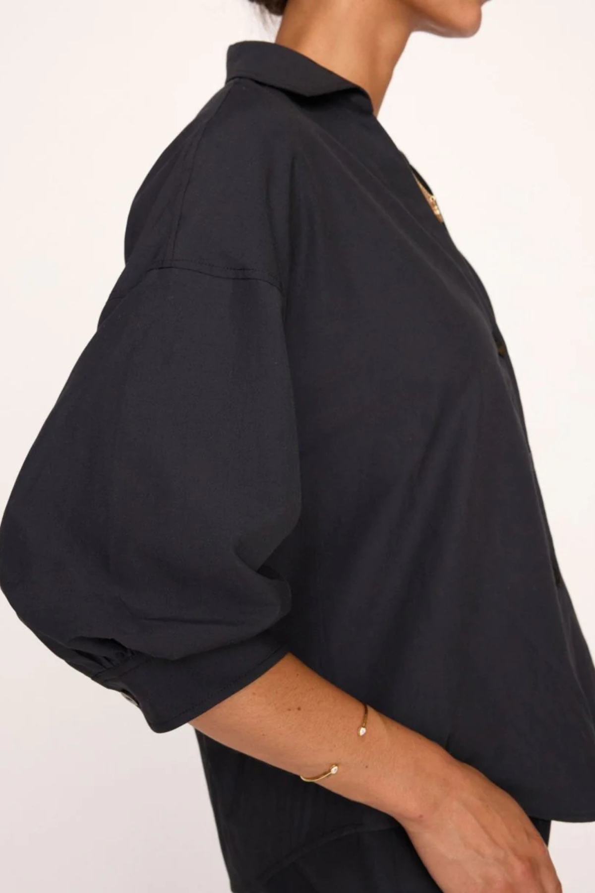 Brochu Walker The Kate Shirt - Black Onyx