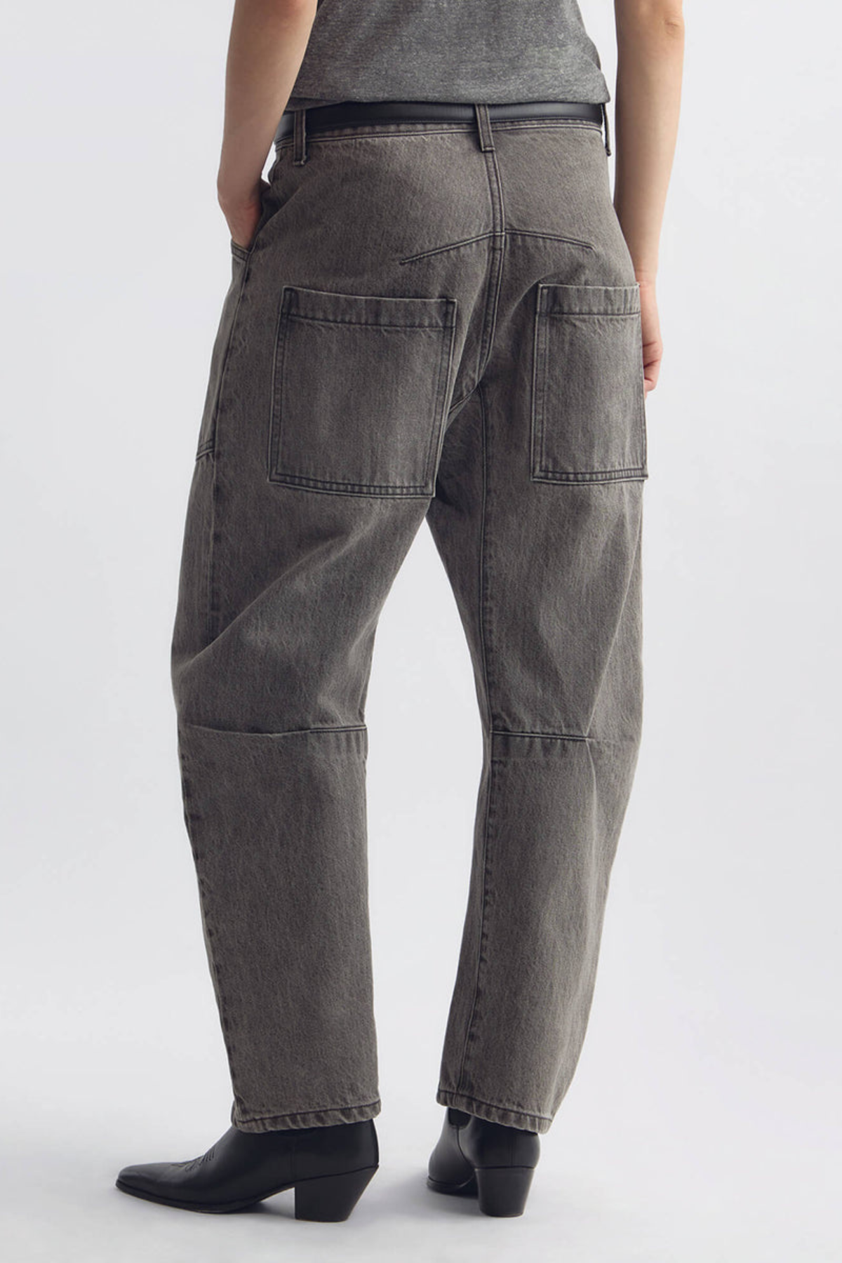 Nili Lotan Shon Pant - Ash Grey Wash