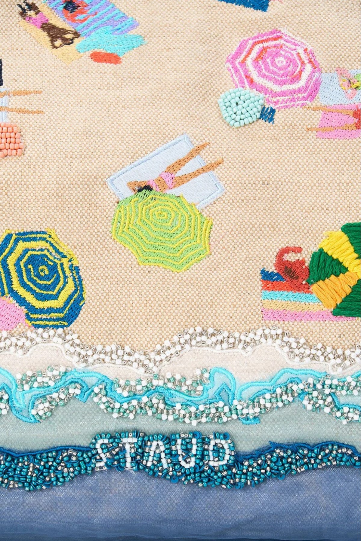 Staud Christos Large Tote - Beach Day
