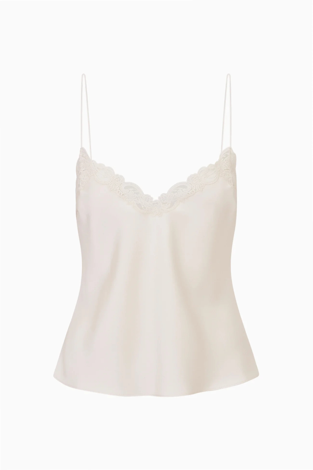 LoveShackFancy Roxsana Top - Alabaster Glow